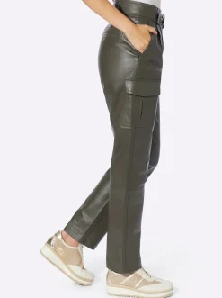Lederhose im Cargo-Style
