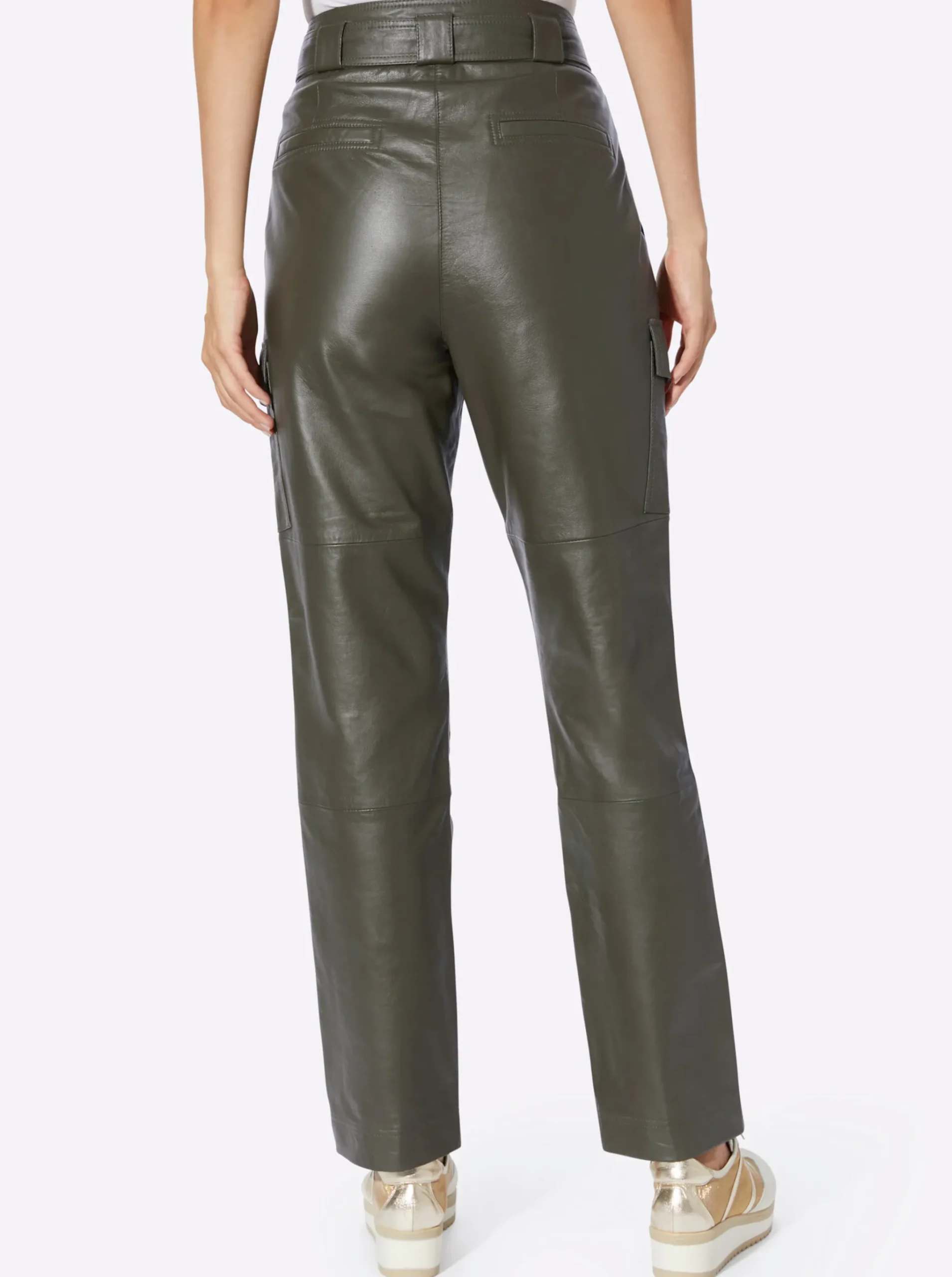 Lederhose im Cargo-Style