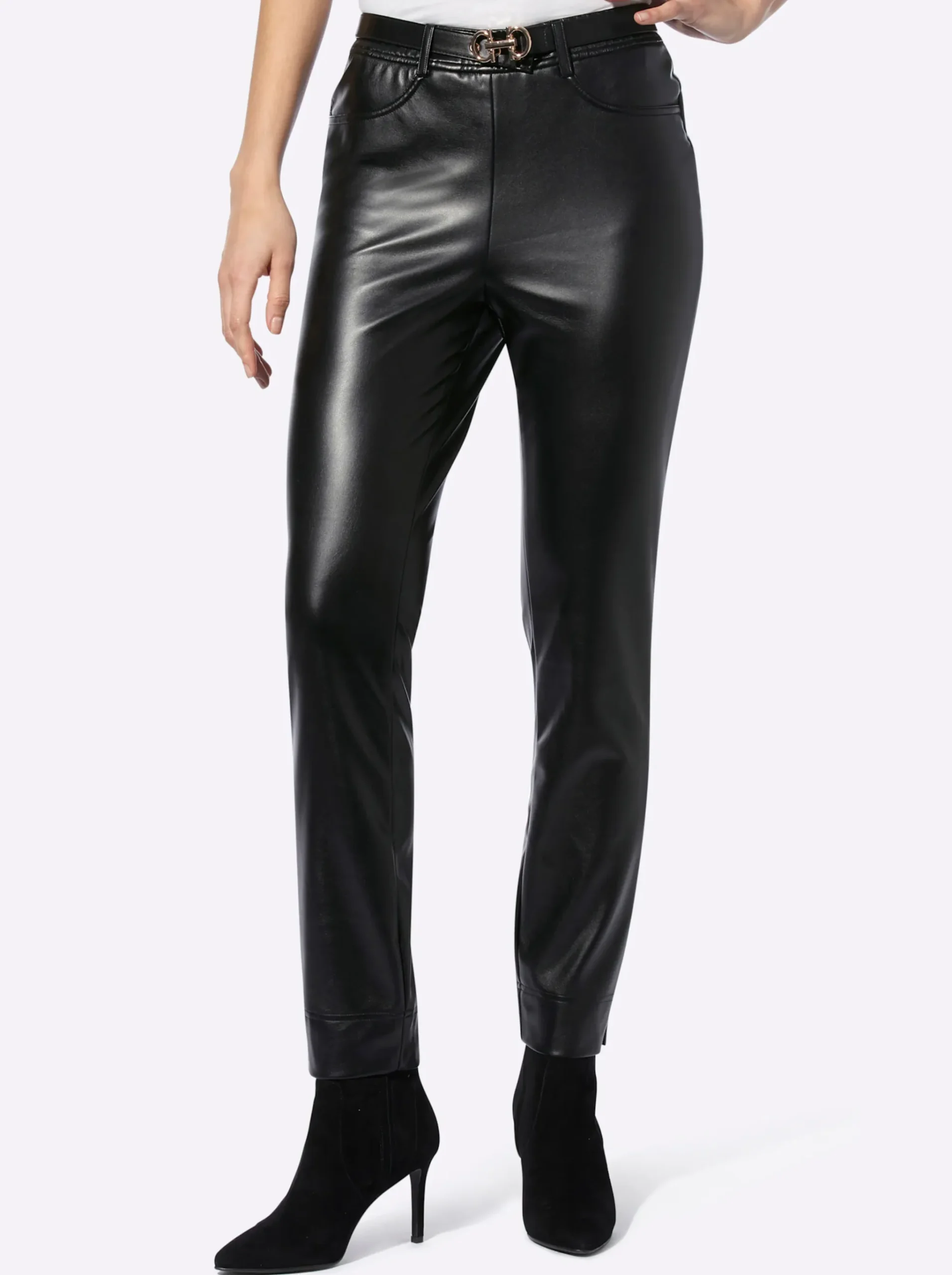 Lederimitat-Hose