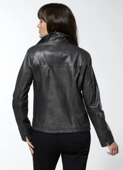 Lederjacke aus Lammnappa