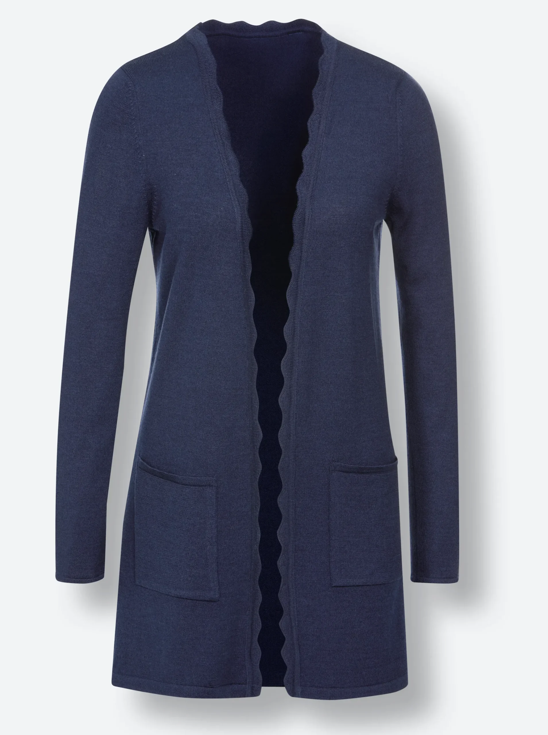 Longstrickjacke