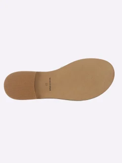 Pantolette mit Cut-Out-Muster
