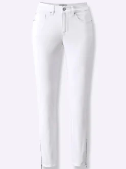 5-Pocket-Hose mit seitlichen Einsätzen