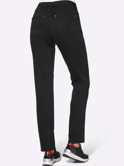 5-Pocket-Jeans mit bestickten Gesäßtaschen
