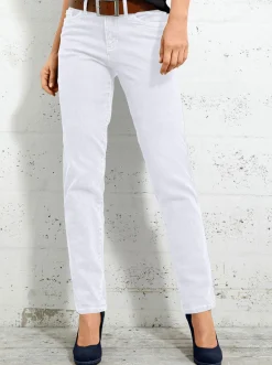 5-Pocket-Jeans mit bestickten Gesäßtaschen