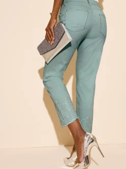 5-Pocket-Jeans mit Wellenkanten