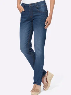5-Pocket-Jeans mit Ziernähten