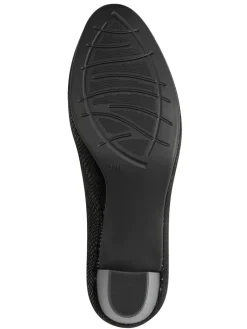 Pumps mit Reptil-Prägung