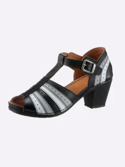 Sandalette mit verstellbaren Riemchen