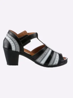 Sandalette mit verstellbaren Riemchen