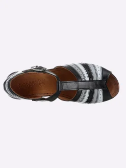 Sandalette mit verstellbaren Riemchen