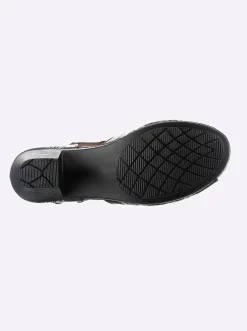 Sandalette mit verstellbaren Riemchen