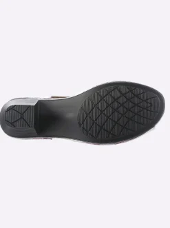 Sandalette mit verstellbaren Riemchen
