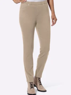 Schlupfhose mit elastischem Bund