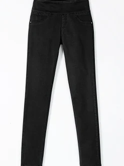 Schlupfhose mit hohem Dehnbund
