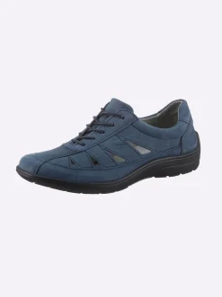 Schnürschuh aus Nubukleder