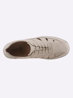 Schnürschuh aus Nubukleder