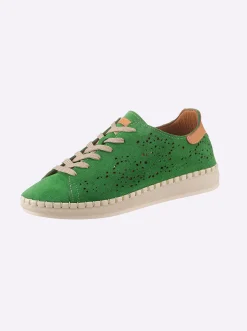 Schnürschuh mit Perforierung
