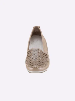 Slipper mit Leder-Wechselfußbett