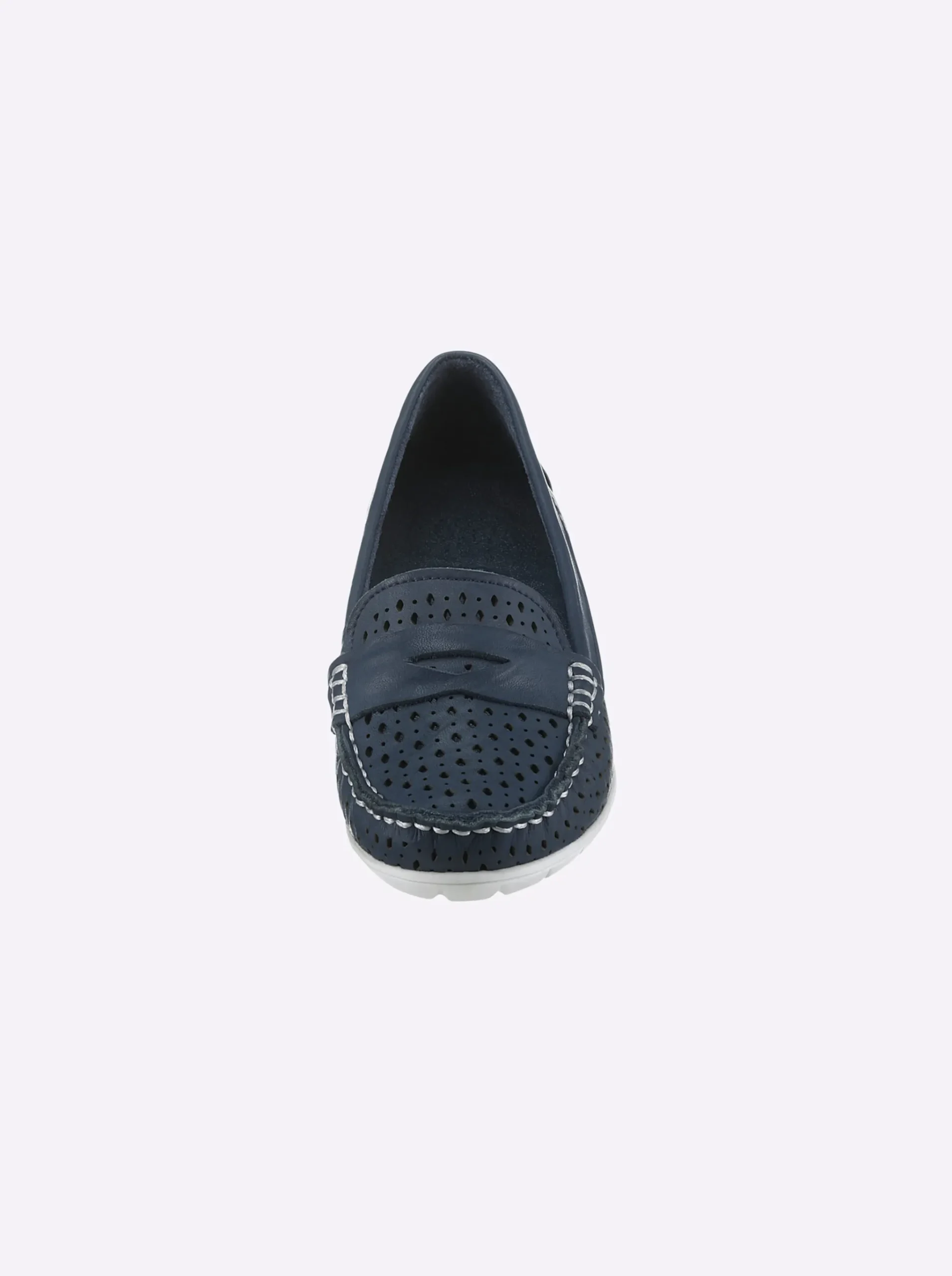 Slipper mit Lochmuster