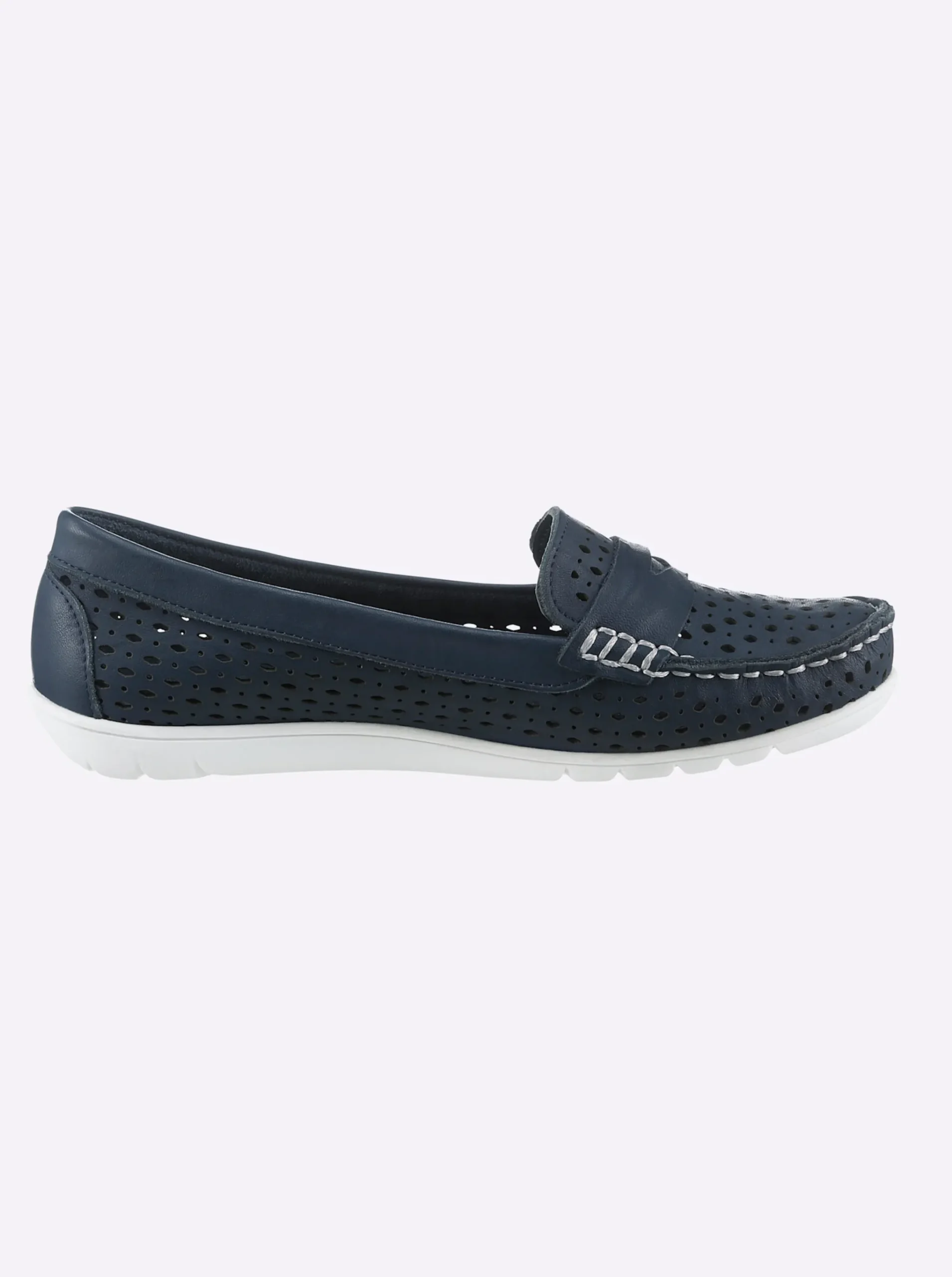 Slipper mit Lochmuster