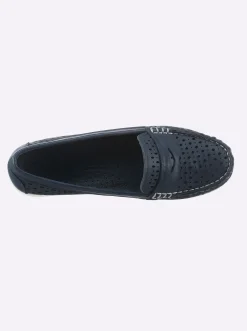 Slipper mit Lochmuster
