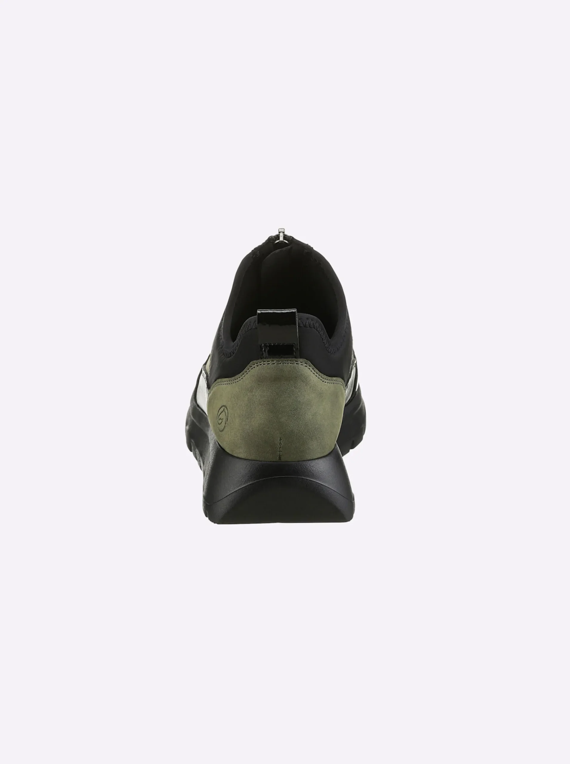 Slipper mit Reißverschluss