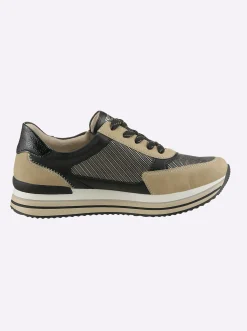 Sneaker in mehrfarbiger Optik