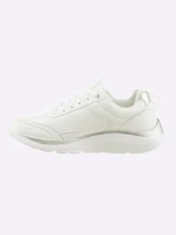 Sneaker mit metallisch schimmernden Akzenten
