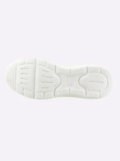 Sneaker mit metallisch schimmernden Akzenten