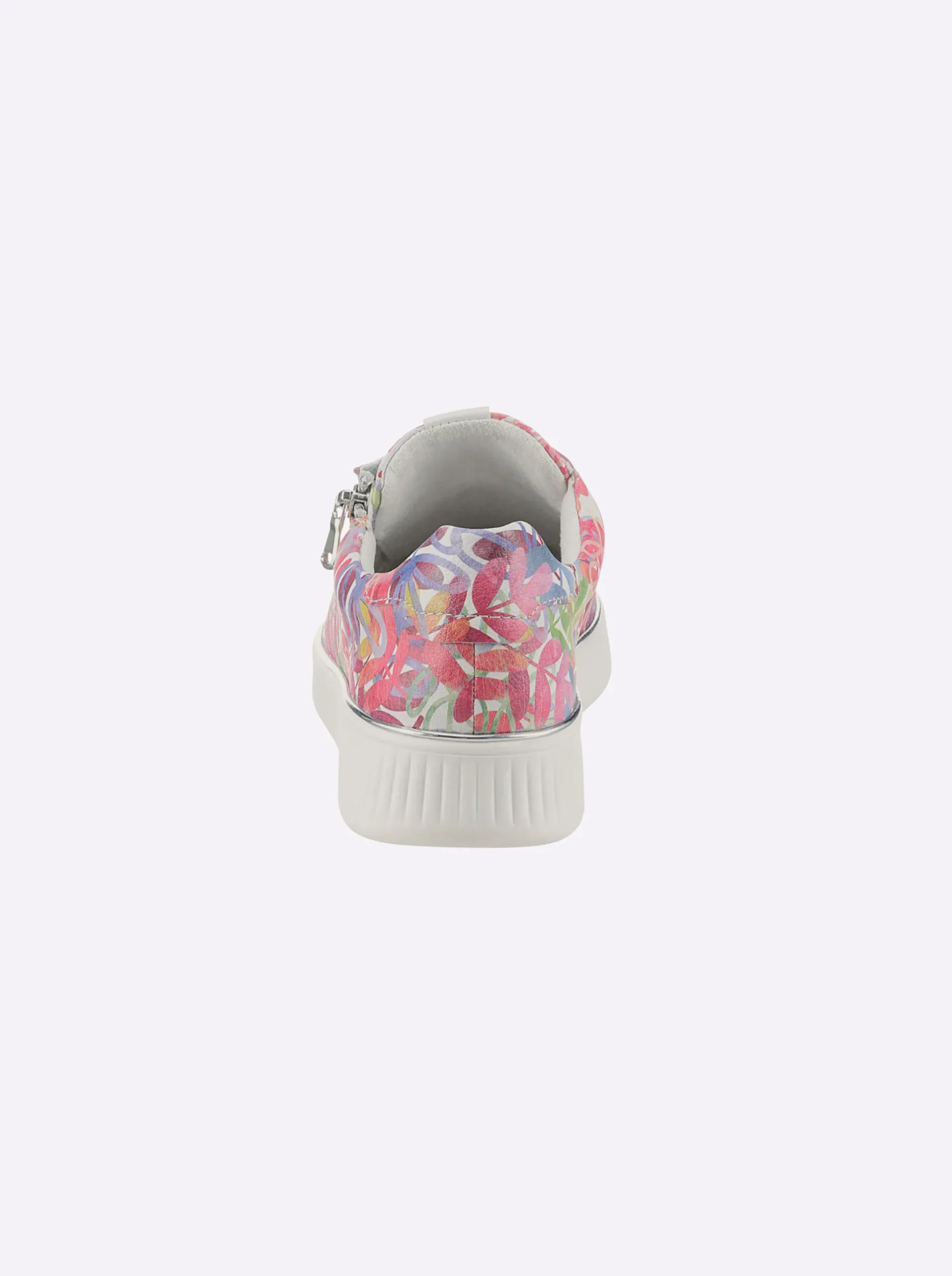 Sneaker mit seitlichem Reißverschluss