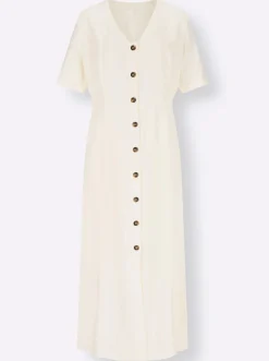 Sommerkleid Knöpfe in Horn-Optik
