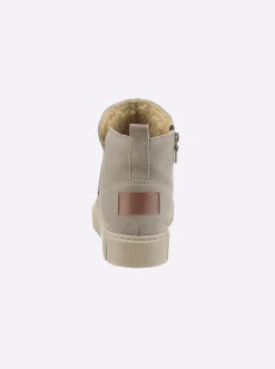 Stiefelette mit seitlichem Reißverschluss