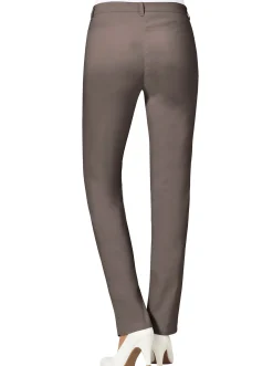 Stretch-Hose mit Zier-Taschen vorne