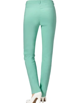 Stretch-Hose mit Zier-Taschen vorne