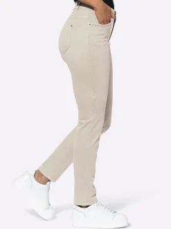 Stretch-Jeans in Röhren-Form