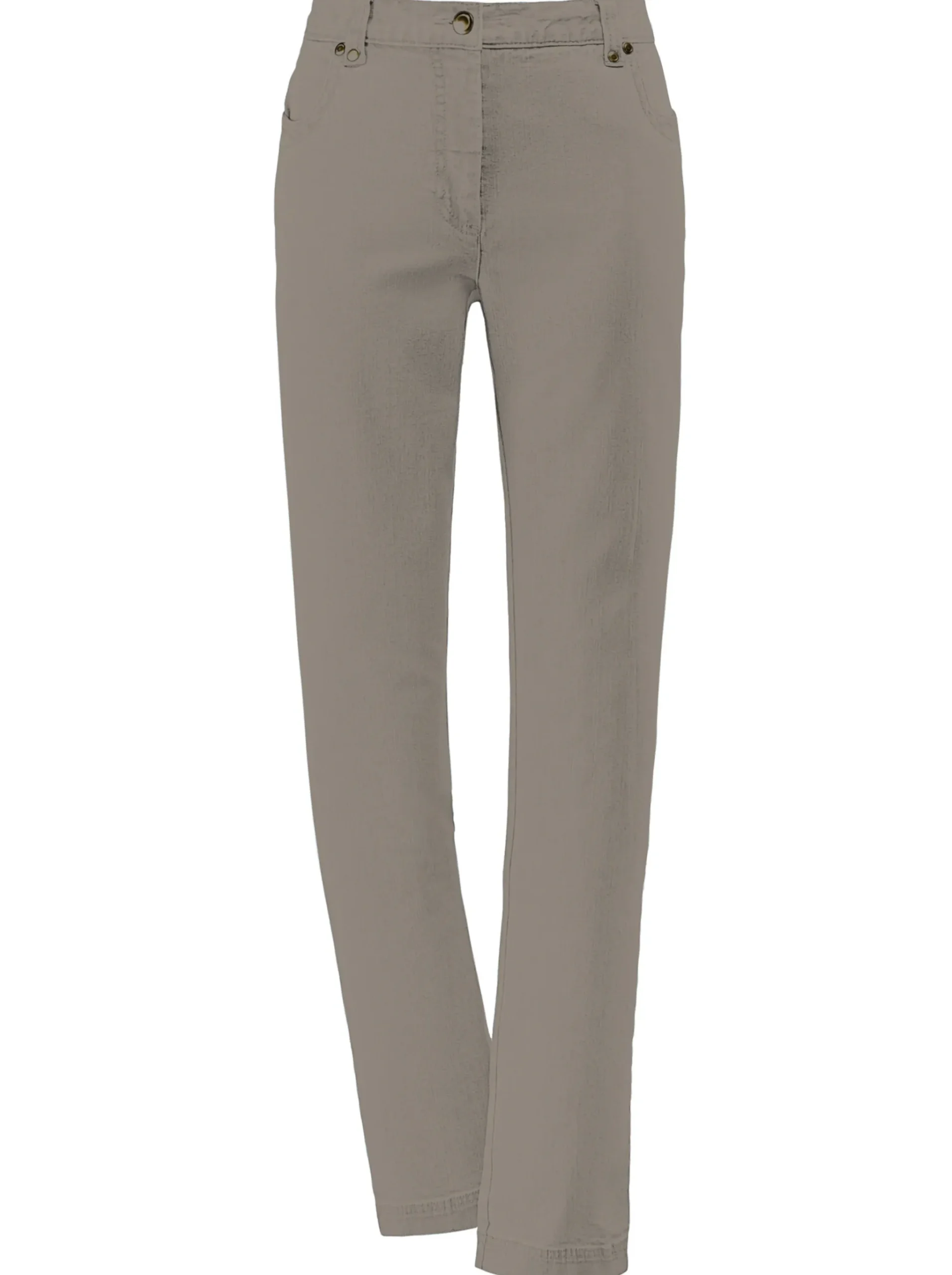 Stretch-Jeans mit Glitzersteinchen hinten