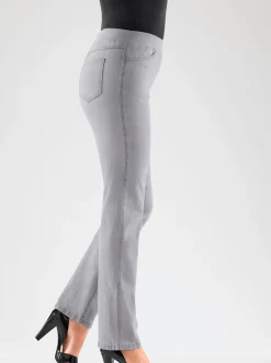 Stretch-Jeans mit Rundum-Dehnbund