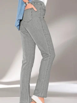 Stretch-Jeans mit Rundum-Dehnbund