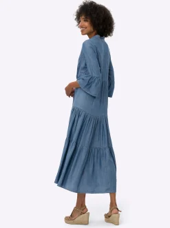 Stufenkleid mit Stufen-Schnitt