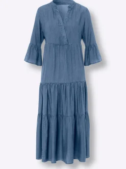 Stufenkleid mit Stufen-Schnitt