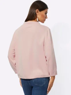 Sweatshirt im softweichen Modal-Mix