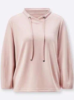 Sweatshirt im softweichen Modal-Mix