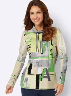 Sweatshirt mit Buchstaben-Print