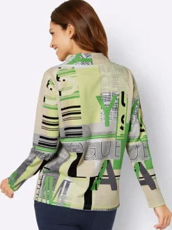 Sweatshirt mit Buchstaben-Print