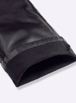 Thermohose aus Leder-Imitat