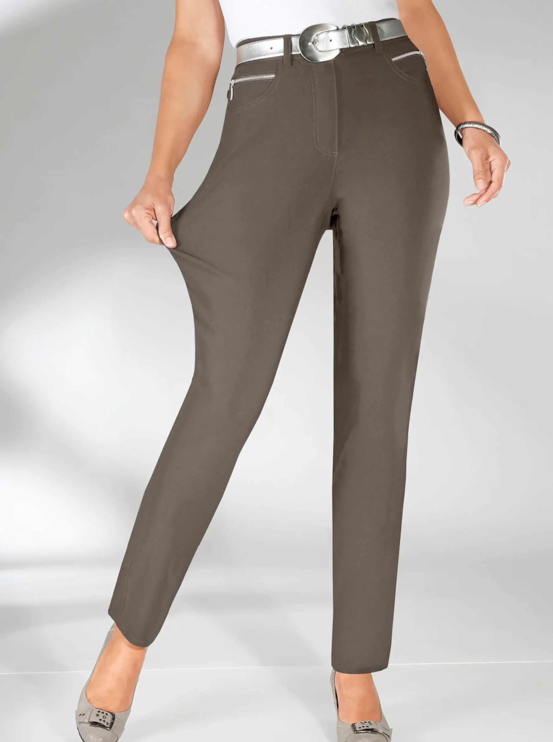 Thermohose in elastischer Bengalin-Qualität
