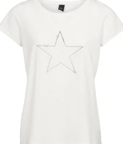 T-Shirt aus Flammgarn