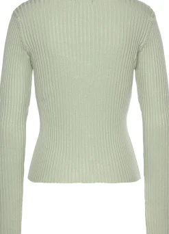V-Ausschnitt-Pullover