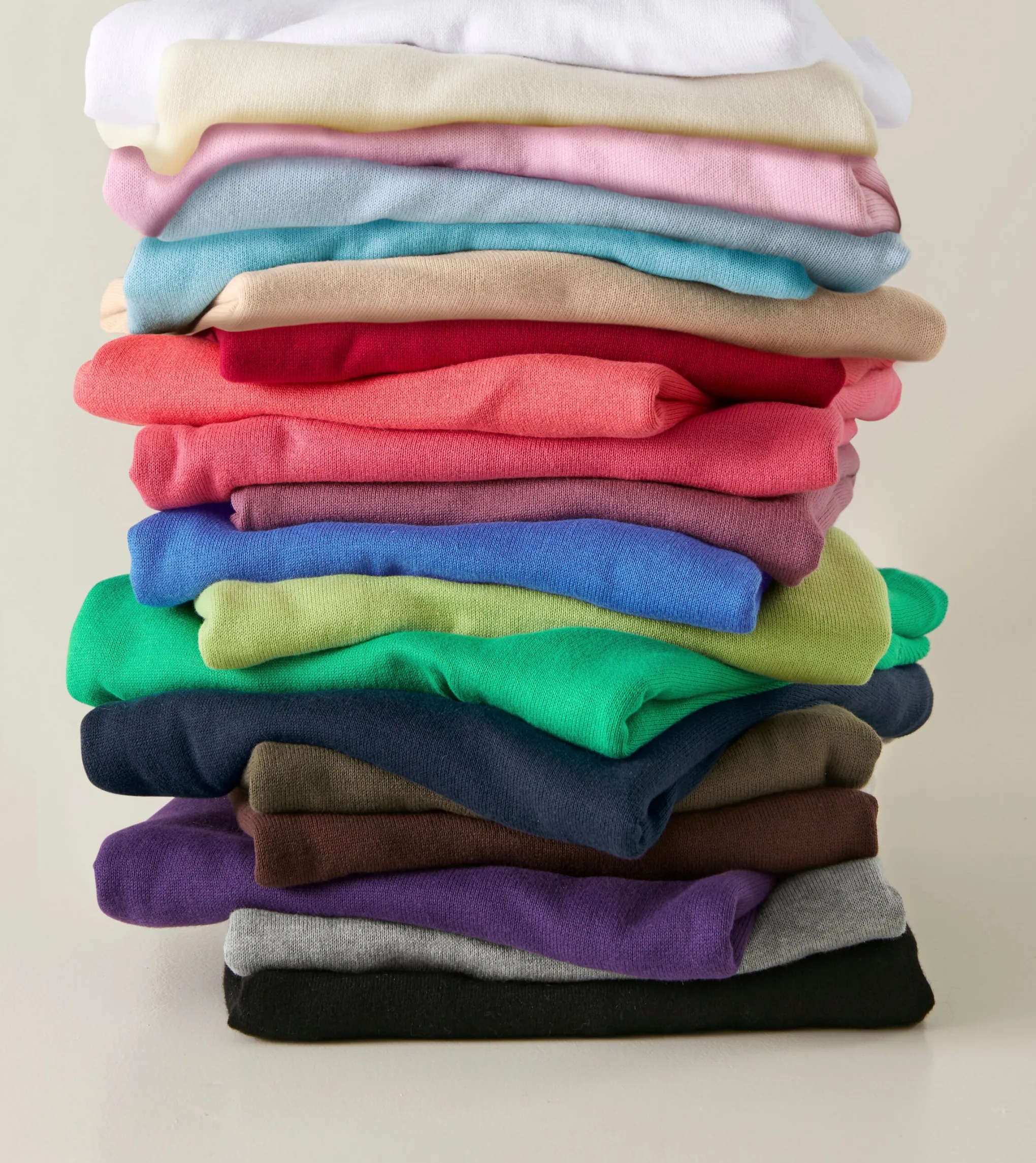 V-Ausschnitt-Pullover aus reiner Baumwolle